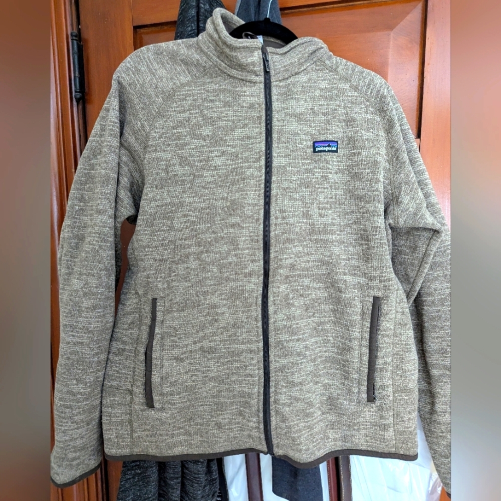 Patagonia Tan Full-Zip Jacket